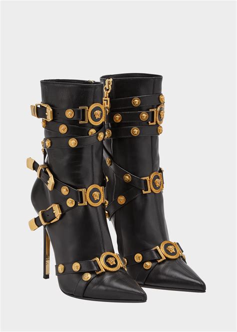 women versace heels|Versace high heel boots.